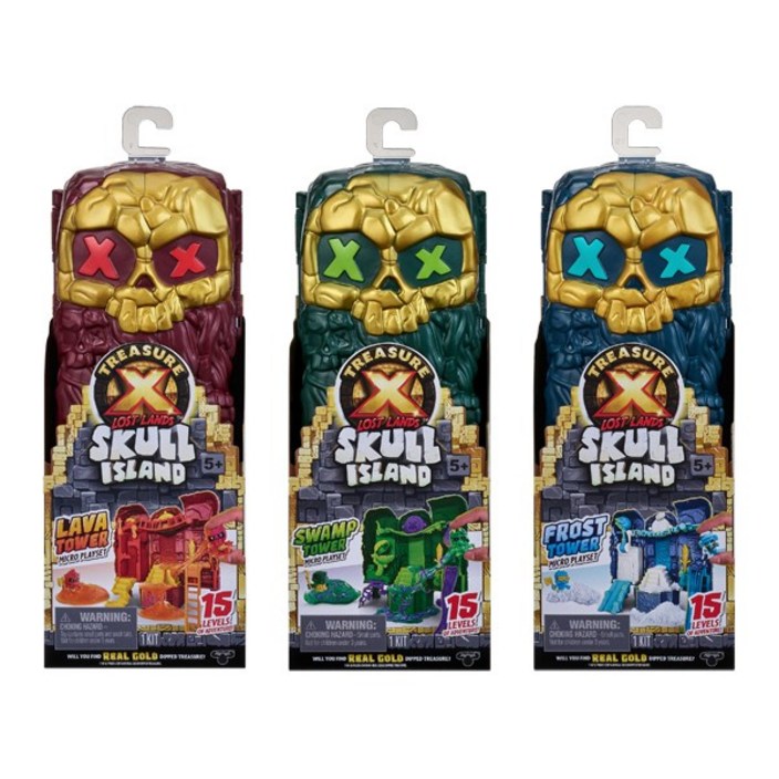 영실업 트레져X 스컬아일랜드로스트 아일랜드 3종  타워 랜덤출고