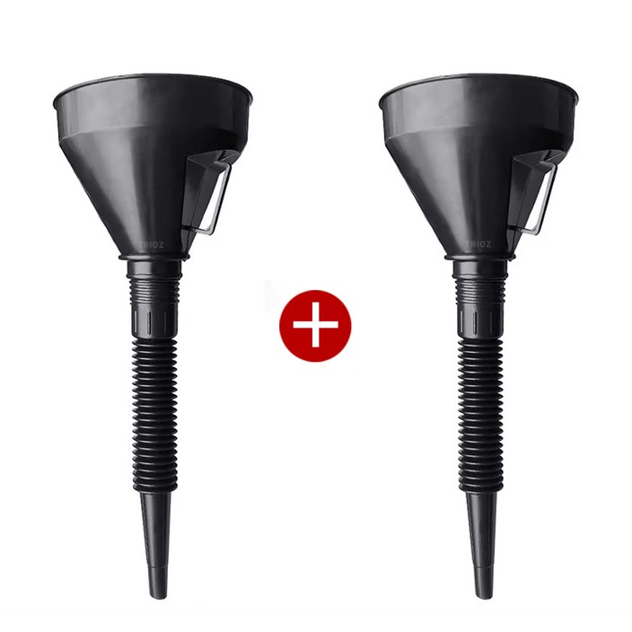 2개 묶음 자바라 깔때기 A타입 1호 1P1P 오일 엔진 깔대기 기름