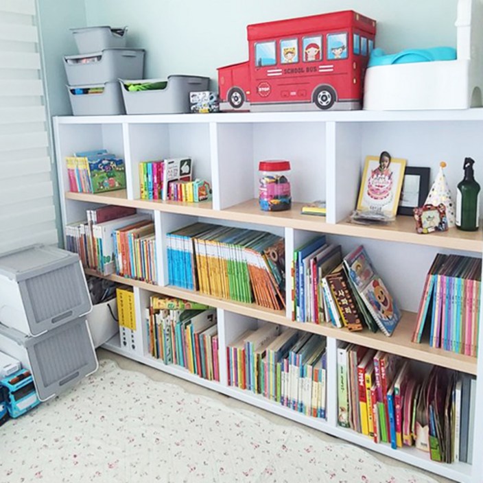 가격인하50개한정 할인쿠폰 포더홈 체크 3단 5단 책장 책꽂이 낮은책장 높은책장 어린이책장 선반 수납책장 원목책장 아동책장 파티션 전면책장 한샘st 이케아st