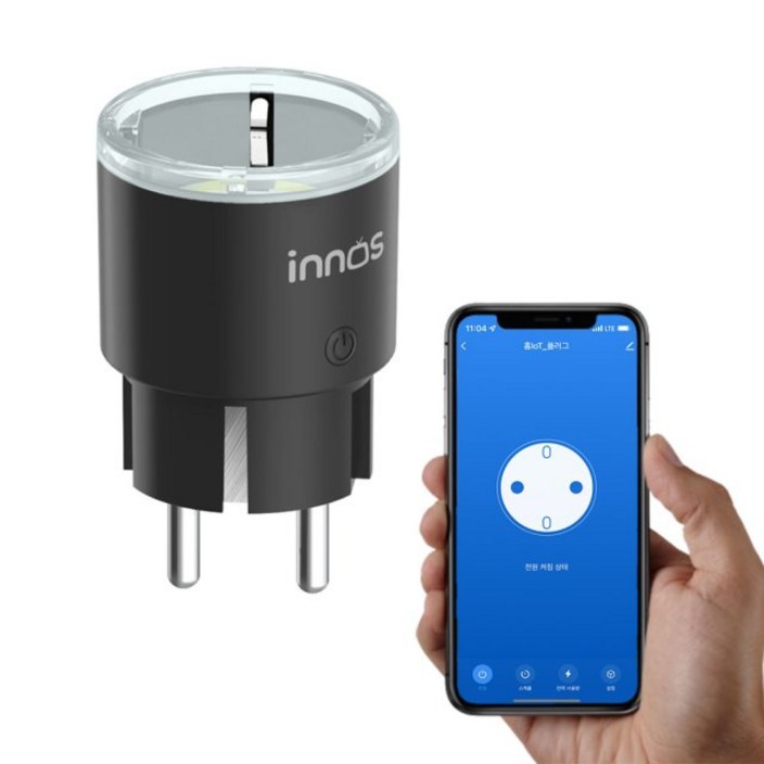 이노스 IoT 301 스마트 플러그 자동 타이머 콘센트 1구 SP111