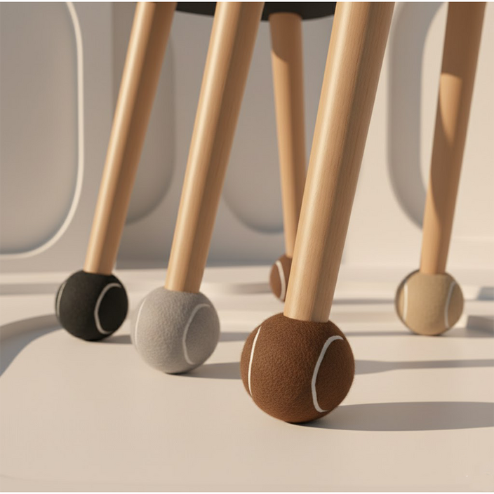 오리지널 테니스공 소음방지 의자다리 발 커버 보호캡 16P 색상선택 6종