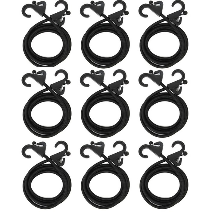 파크케이션 구르마 핸드카트 자전거 고정끈 다용도 탄성로프, 9개