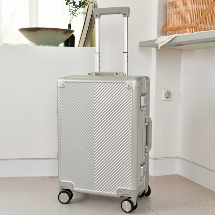 트래블앤조이 풀메탈 여행용 캐리어 알루미늄 TSA잠금 프리미엄