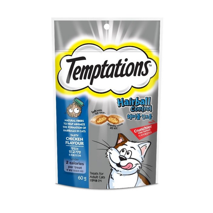 템테이션 고양이 간식 닭, 60g, 48개