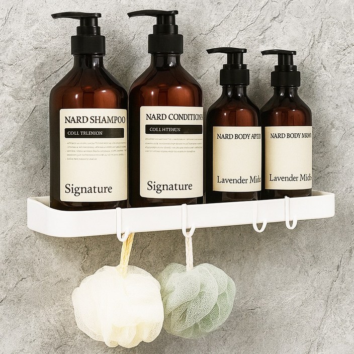 루이자몰 무타공 욕실선반 샴푸 거치대