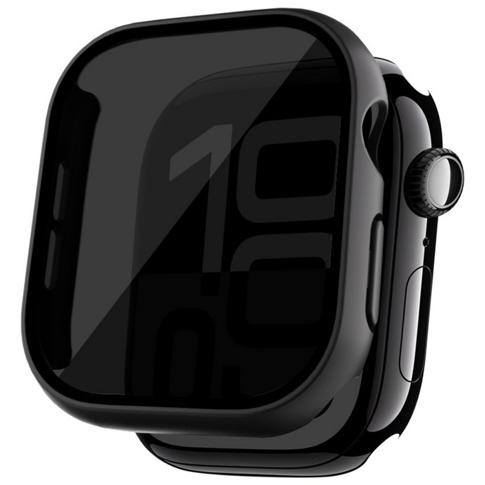 더조은셀러 애플워치 호환 사생활 보호 프라이버시 강화유리 케이스