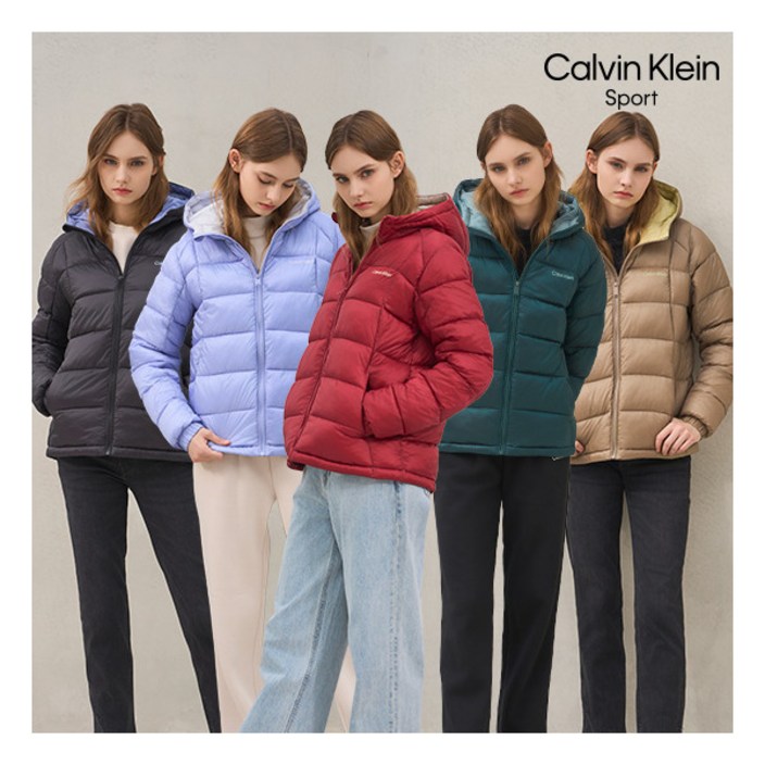 [캘빈클라인스포츠] () 25FW 여성 패커블 패딩 점퍼