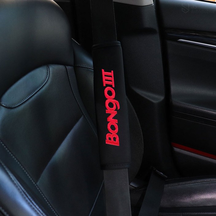 [비브랜드] 피그모아 자동차 인테리어 악세사리 장식 실내 안전벨트 커버 쿠션 자수 제작 선물 쇄골 목통증 보호 방지 차량 튜닝 DIY 용품 봉고3 호환