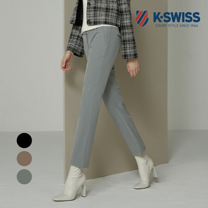 케이스위스 KSWISS 여성 스판 기모 본딩 바지 케이스위스 KSWISS 여성 스판 기모 본딩 바지