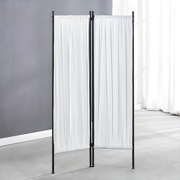 인테리어 접이식 이동식 파티션 2단