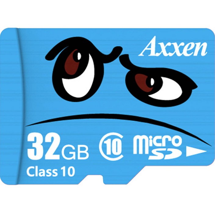 액센 캐릭터 UHS-I Class10 Micro SD카드, 32GB