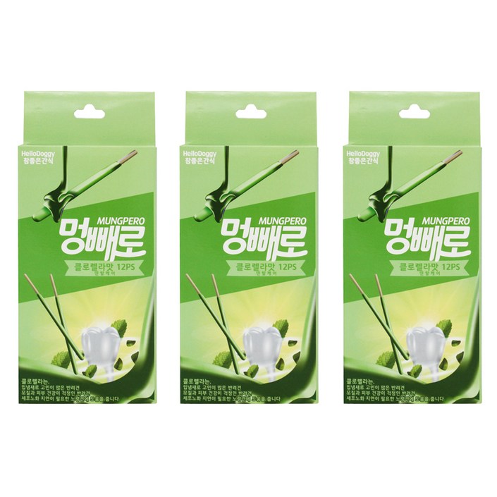 참좋은간식 멍빼로 강아지간식 12p