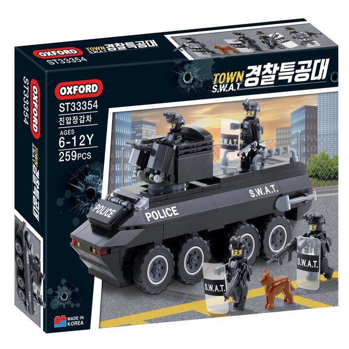 옥스포드 경찰특공대 진압장갑차 ST33354 259p 옥스포드 경찰특공대 진압장갑차 ST33354 259p