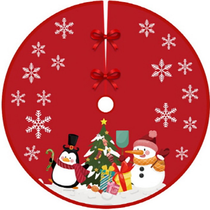 편스토어 크리스마스 트리 장식 러그 스커트