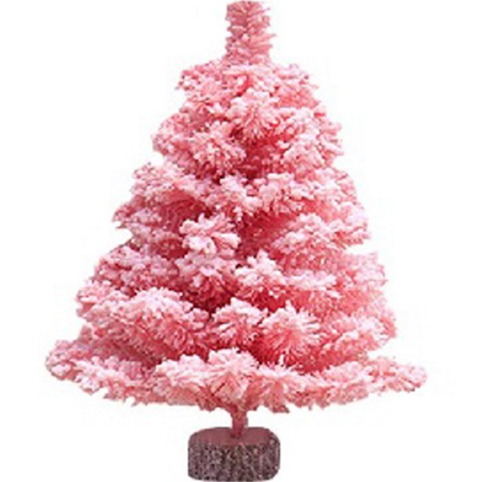 앤써핏 크리스마스 트리, 핑크 20230328
