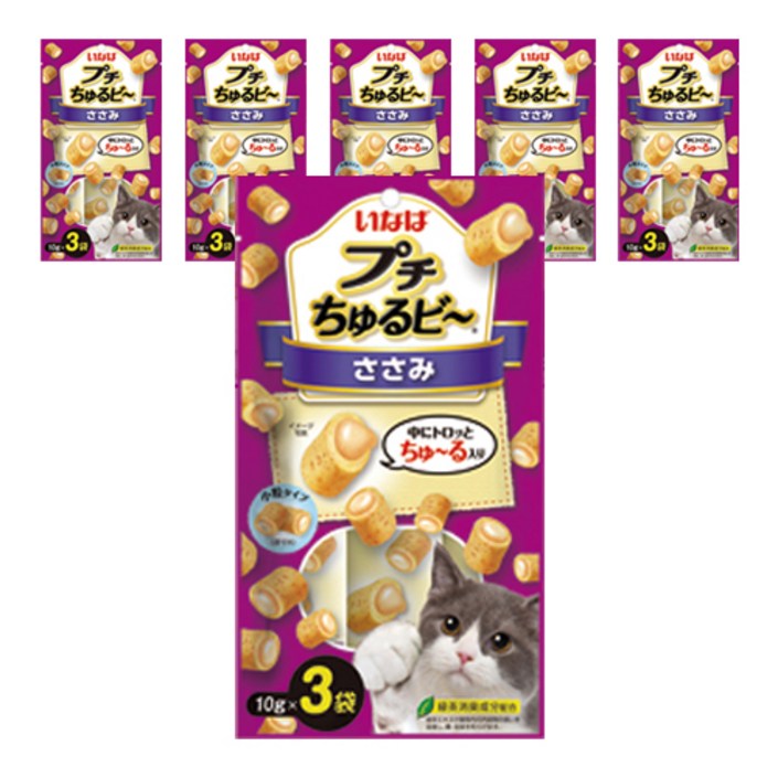 챠오츄르 이나바 고양이 쁘띠 비 사료 3p