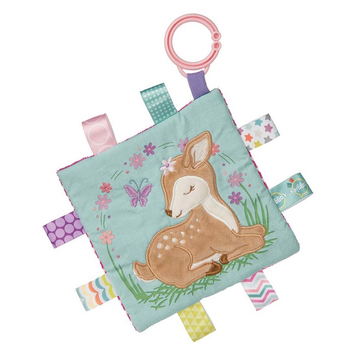 태기스 유아용 메리메리어 촉감각완구, 플로라사슴크링클, 1개