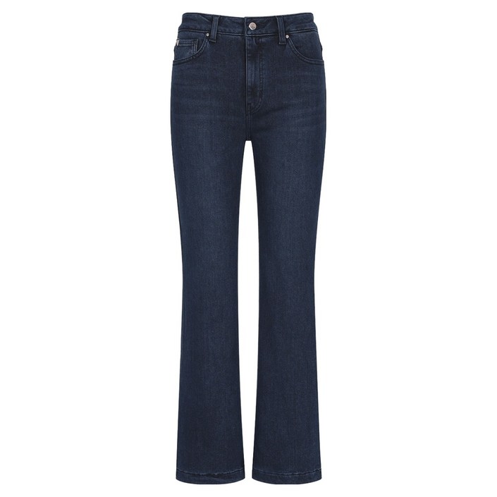 게스 여성용 D톤 기모 플레어 부츠컷 청바지 YO4D1177