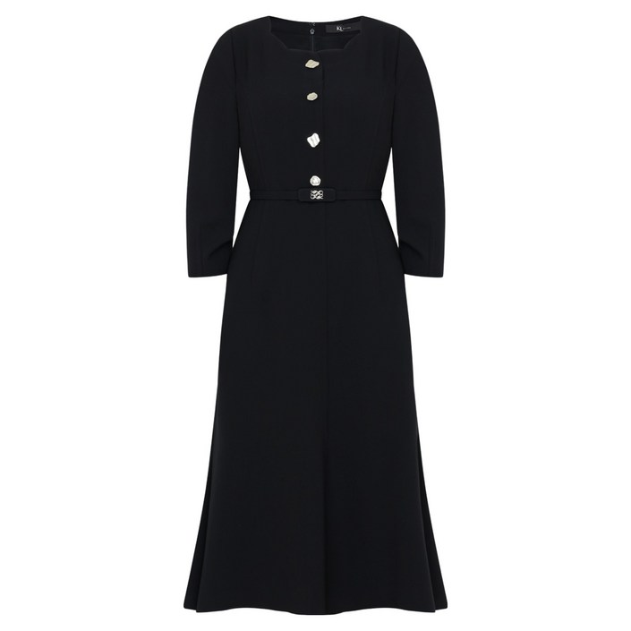 케이엘바이린 뉴플리 장식단추 원피스