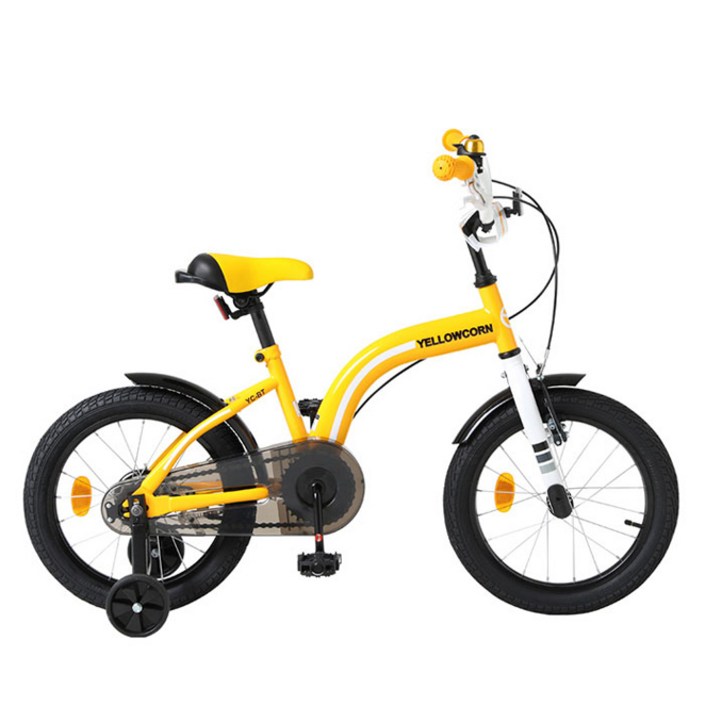 옐로우콘 어린이 자전거 BT, 옐로우 20230104