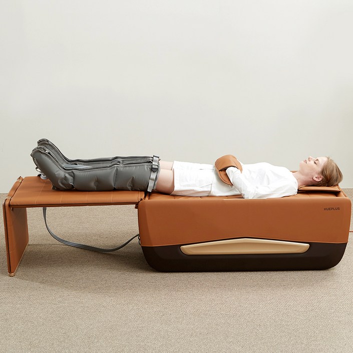 휴플러스 스마트 안마베드 방문설치, HRB-9000, 탠브라운