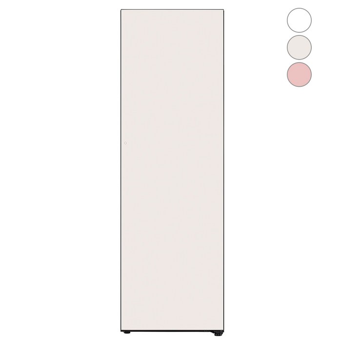 [색상선택형] LG전자 컨버터블 패키지 오브제컬렉션 냉동전용고 오토도어 글라스 324L Y322AA3 20230309