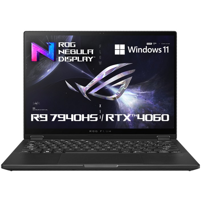 에이수스 2023 ROG 플로우 X13 라이젠9 라이젠 7000 시리즈 지포스 RTX 4060, Off Black, 1TB, 16GB, WIN11 Home, GV302XVMU004W 에이수스 2023 ROG 플로우 X13 라이젠9 라이젠 7000 시리즈 지포스 RTX 4060, Off Black, 1TB, 16GB, WIN11 Home, GV302XVMU004W