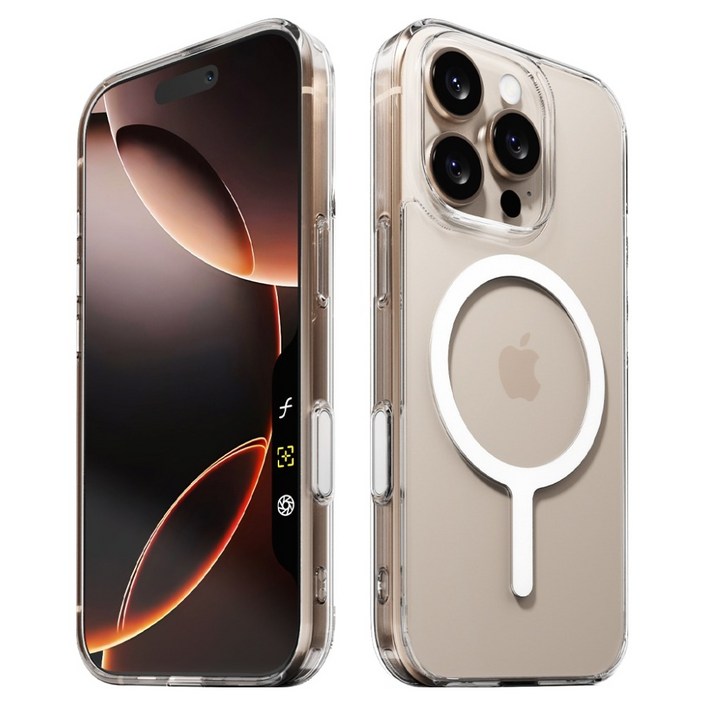 신지모루 카메라 컨트롤 풀커버 맥세이프 M 에어슬림 베이직 휴대폰 케이스