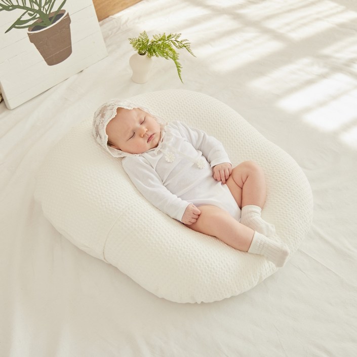 로토토베베 커버분리형 역류방지쿠션 아기침대