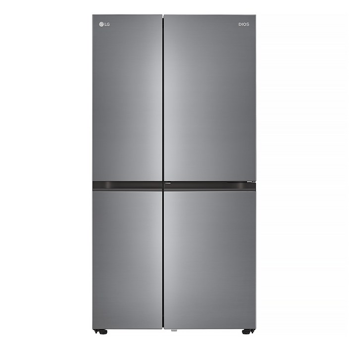 LG전자 디오스 매직스페이스 양문형 냉장고 방문설치, 메탈, S834S32V 20221230