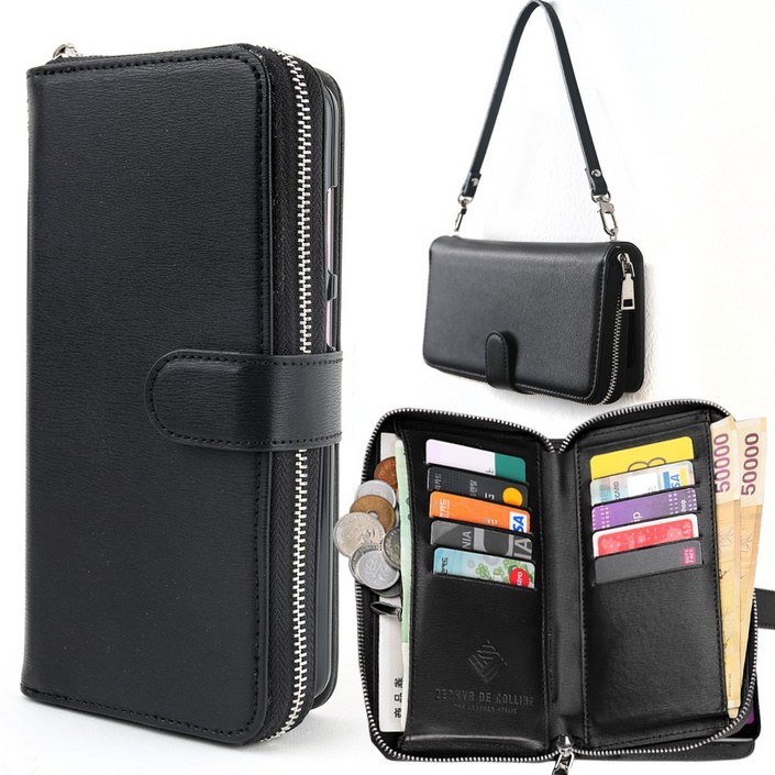 레드울프 천연가죽 코스지퍼 T링 완벽셋트 지퍼 지갑형 케이스