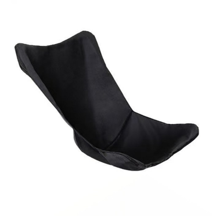 휴대용 접이식 캠핑의자 천갈이 원단 시트 교체 중형 블랙 시트커버