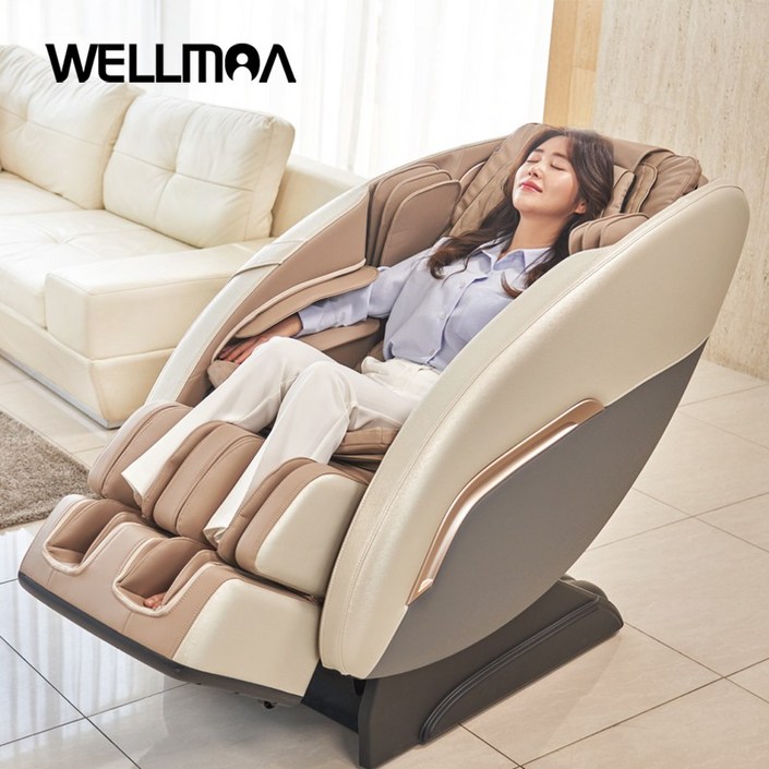웰모아 레스트온 HCW5700 안마의자 전신 에어 공기압 마사지기 안마기