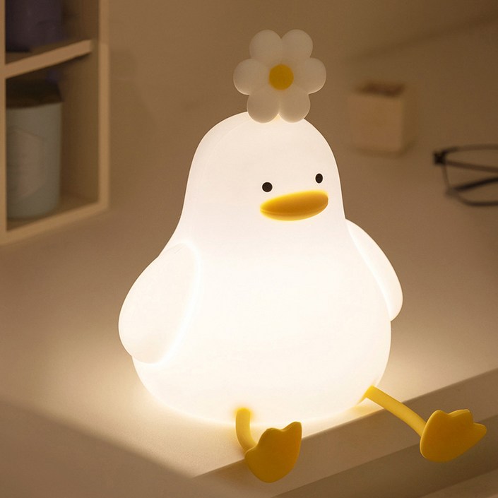 윰스모르 플라워덕 LED 무드등 타이머 취침등 수면등 윰스모르 플라워덕 LED 무드등 타이머 취침등 수면등
