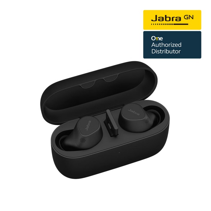 자브라 Jabra Evolve2 Buds 이볼브2 버즈 / 하이브리드 업무용 무선 이어폰 / 멀티센서보이스 / ANC / Sound+앱 / 공식정품