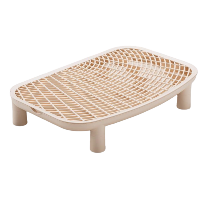 포프린츠펫 고양이 화장실매트 사막화방지 모래 발판, 1개, 베이지색