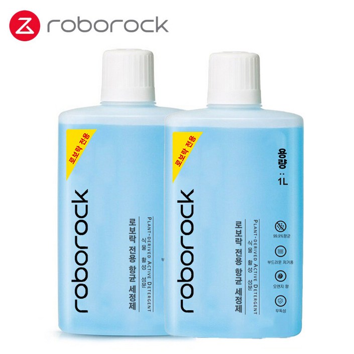 로봇청소기 세정제 1L, 10개, 1000ml