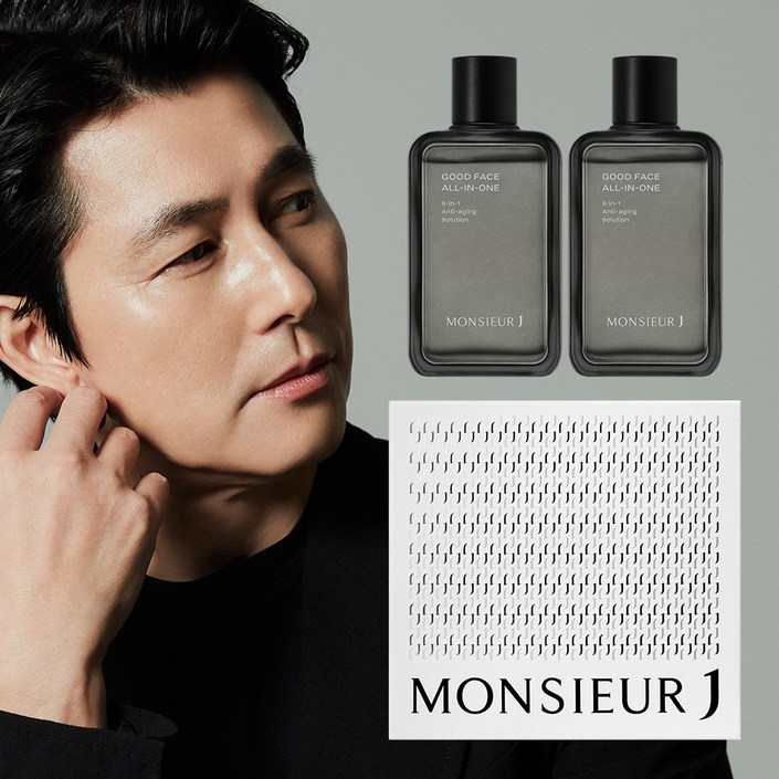 [공식 판매처] 무슈제이 굿 페이스 올인원 더블 기획 세트, 2개, 140ml