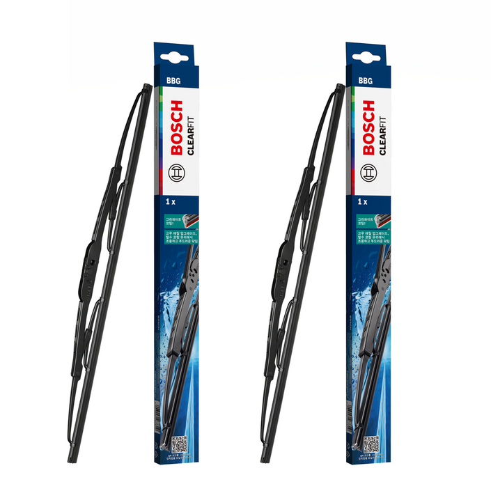 아반떼AD 650mm  400mm 보쉬 클리어핏 Clearfit 와이퍼 2P