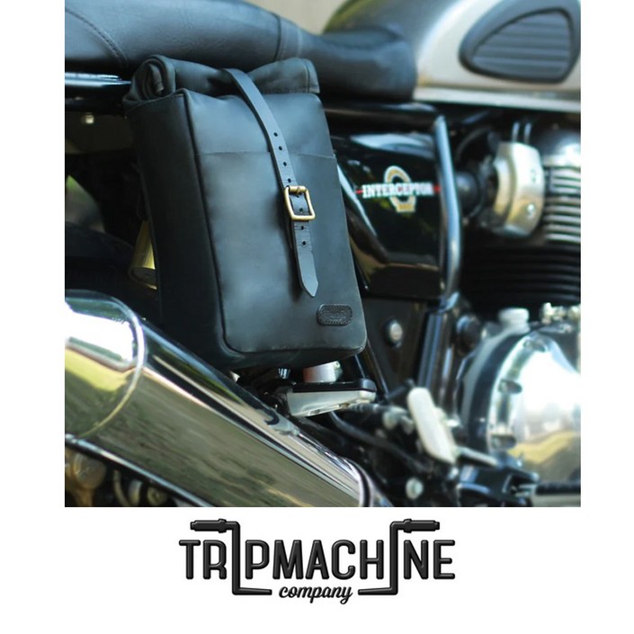트립머신 오토바이 Mini Pannier Black MPBL, Black
