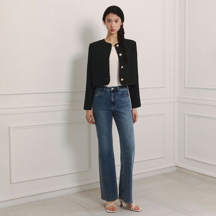 백화점 정품 25FW 잇미샤 25 SS 슬림 부츠컷 데님 팬츠 ITP4ZDP760