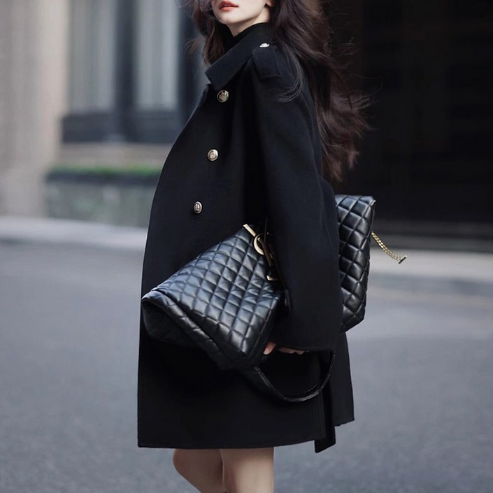 대박난박양 트렌치 모직 하프코트세일