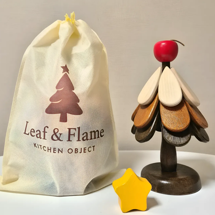 천만마켓 트리 냄비받침 원목 우드 집들이선물