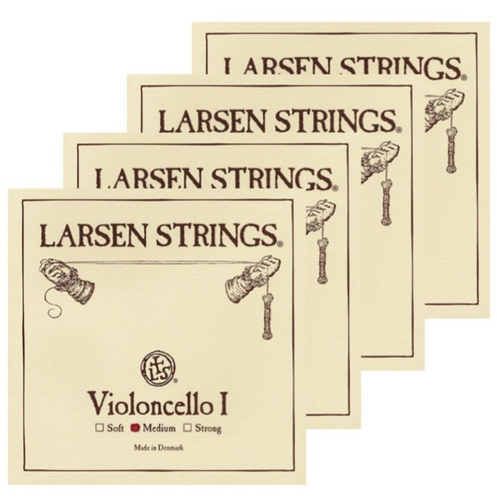 라센 오리지널 첼로현 미디엄줄 44 낱선, 텅스텐 C현 4번낱선, 1개