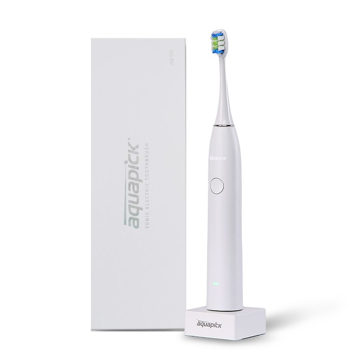 아쿠아픽 음파 전동칫솔, AQ-120, 혼합색상, 1개
