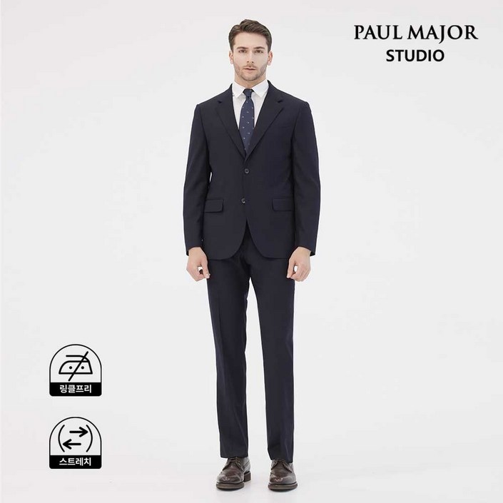 폴메이저 25SS 쿨맥스 썸머 스트레치 수트 PMFSMSJ203
