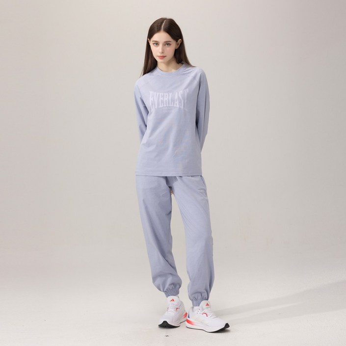 에버라스트 여성 조거 팬츠 9부 트레이닝 바지