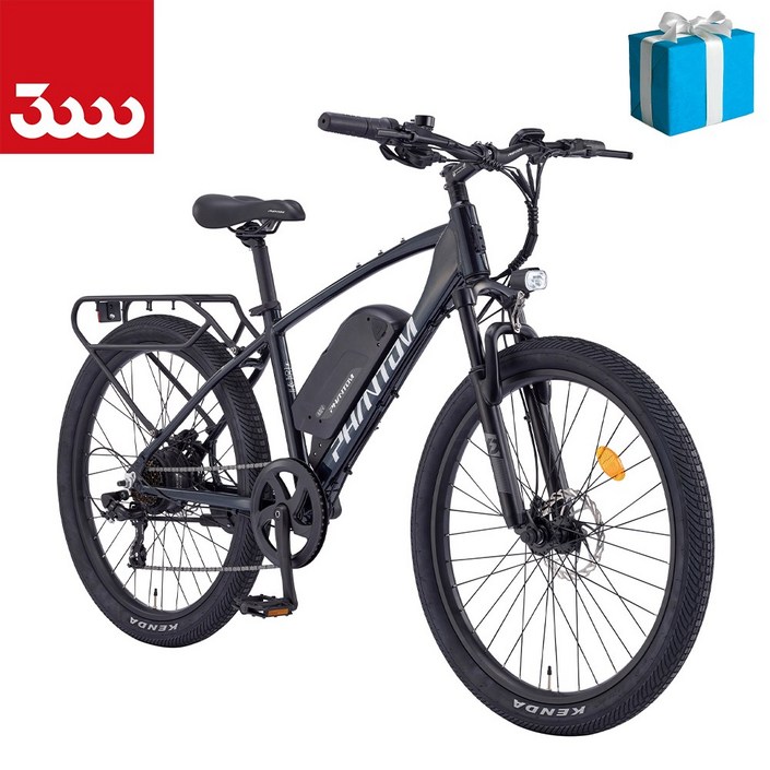 삼천리자전거 베스트샵 삼천리 2025 26 팬텀HX 운동용 출퇴근 입문용 MTB 전기자전거 100 완조립 사은품 증정