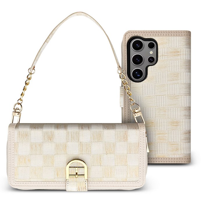 모바트 갤럭시 버디3 A156 프리즘 지퍼 지갑형 다이어리 휴대폰 케이스 스트랩 포함