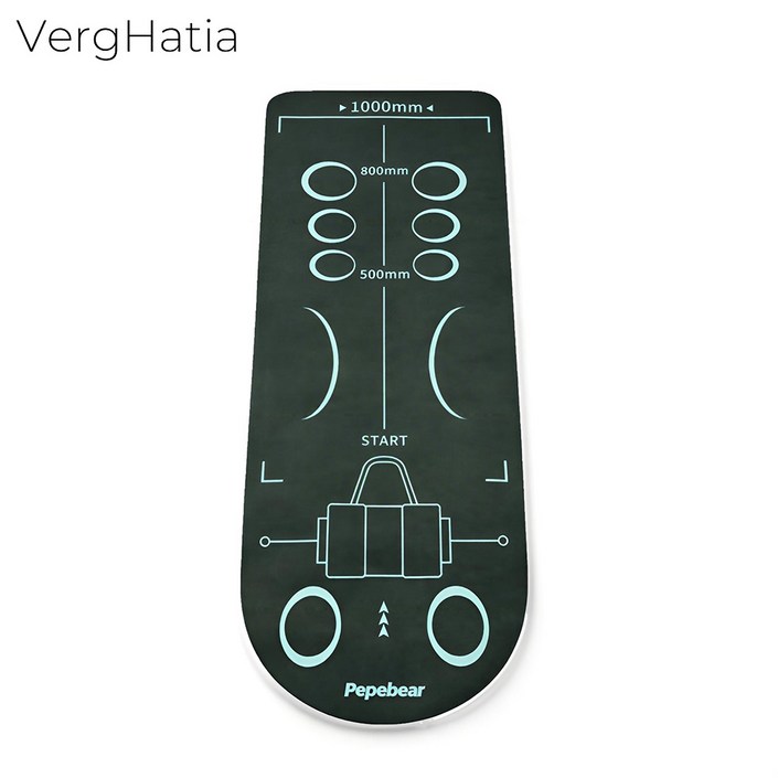 VergHatia 슬라이드 복부 운동 전용 매트 홈트 헬스 스포츠 바닥보호 소음차단 요가 매트